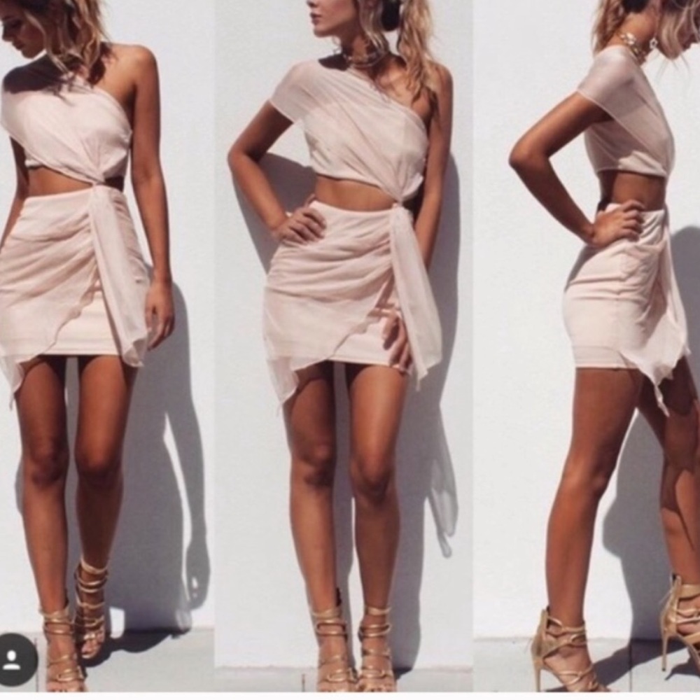 Sabo Skirt Zuri Dress in Blush
